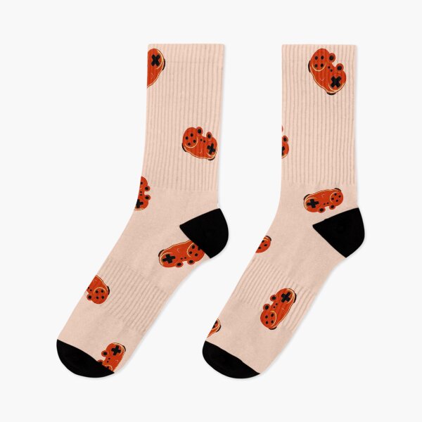 Item preview, Gamepads in Polka Dot Pattern (orange) designed and sold by NinusAndMisiu.