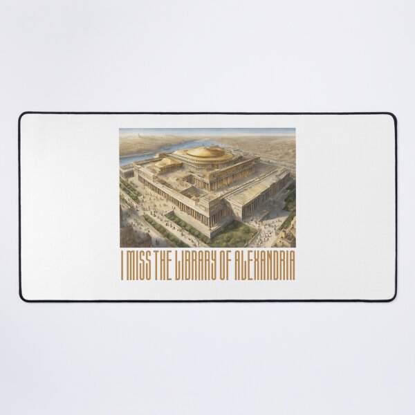 Item preview, I miss the Library of Alexandria designed and sold by Filologica.