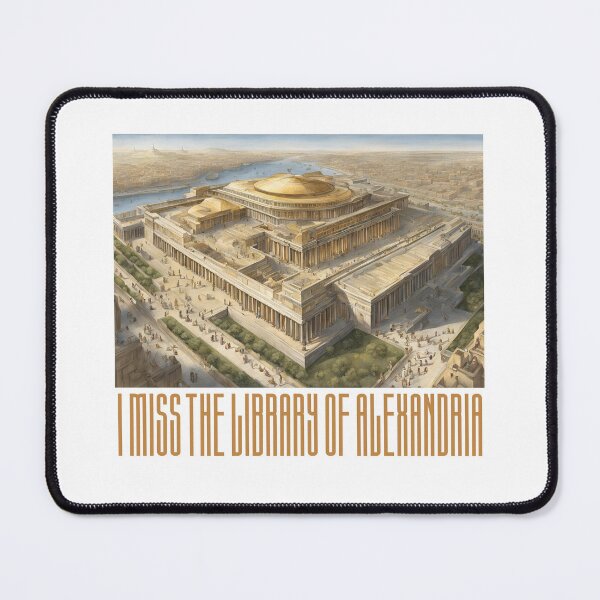 Item preview, I miss the Library of Alexandria designed and sold by Filologica.
