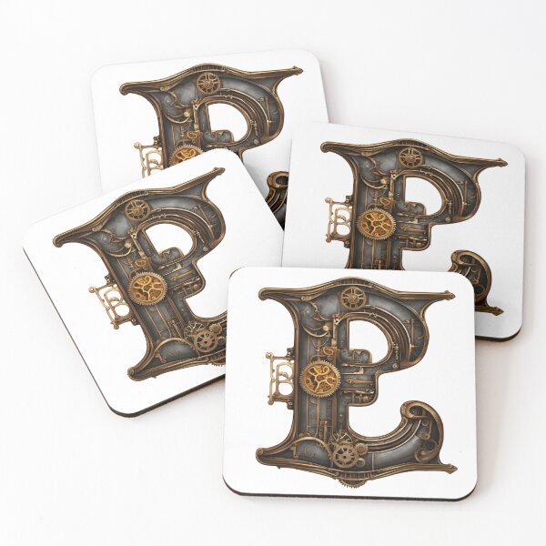 Item preview, Steampunk "E", The Letter "E" designed and sold by Lisie24.