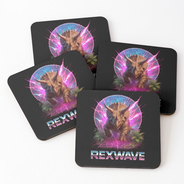 Item preview, REXWAVE – Triceratops Neon Charge designed and sold by SUNAGIMO9999.