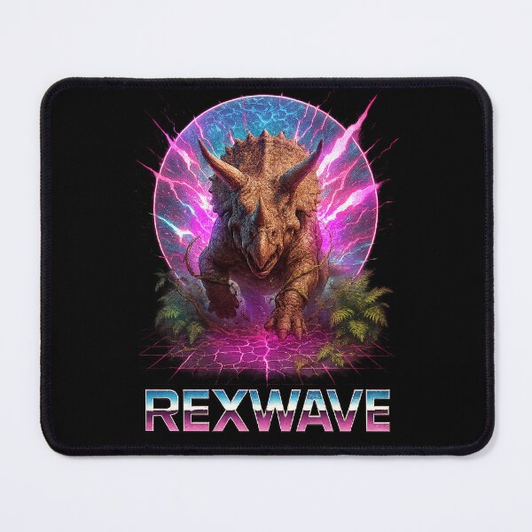 Item preview, REXWAVE – Triceratops Neon Charge designed and sold by SUNAGIMO9999.