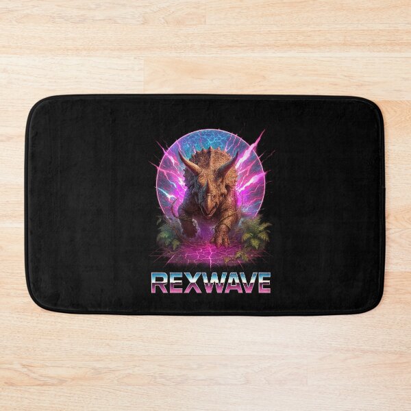 Item preview, REXWAVE – Triceratops Neon Charge designed and sold by SUNAGIMO9999.