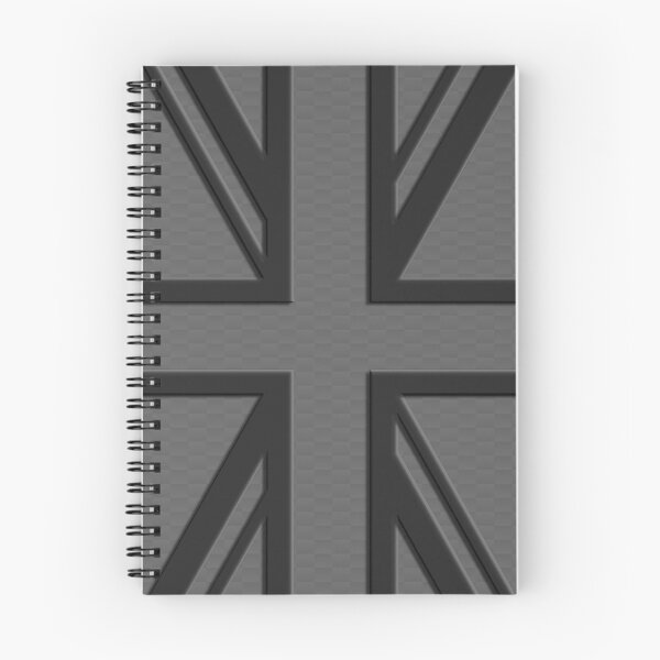 Item preview, Moonwalk Gray Union Jack Carbon Gray Mini Cooper 3D British Flag designed and sold by UnnecessaryLuck.
