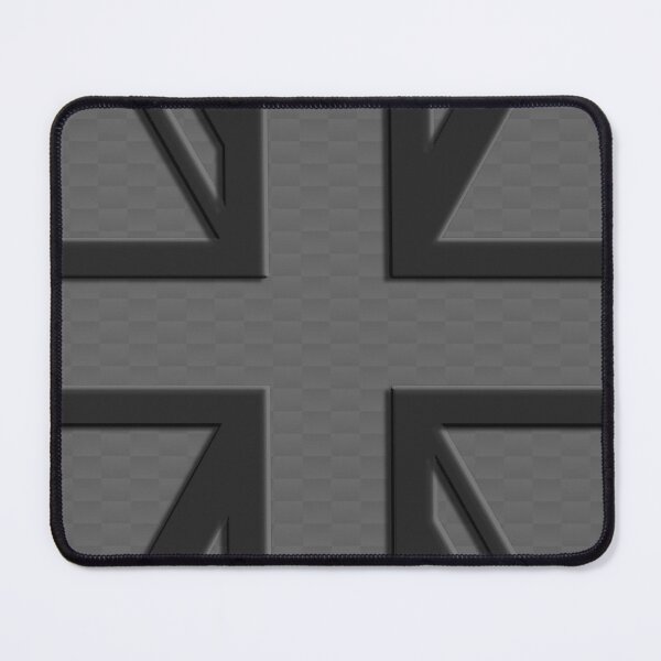 Item preview, Moonwalk Gray Union Jack Carbon Gray Mini Cooper 3D British Flag designed and sold by UnnecessaryLuck.