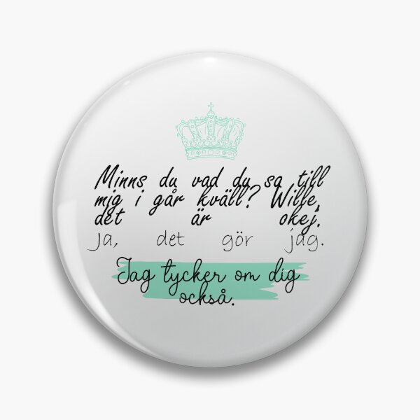 Item preview, Jag tycker om dig också. | young royals designed and sold by Pinu92.