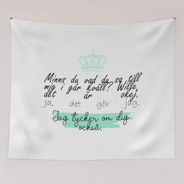 Item preview, Jag tycker om dig också. | young royals designed and sold by Pinu92.