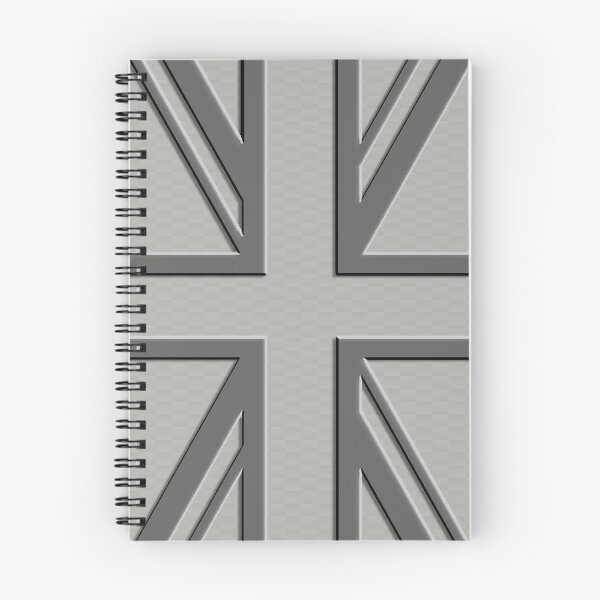 Item preview, White Silver Union Jack Carbon Silver White Mini Cooper 3D British Flag designed and sold by UnnecessaryLuck.