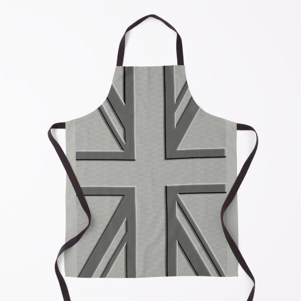 Item preview, White Silver Union Jack Carbon Silver White Mini Cooper 3D British Flag designed and sold by UnnecessaryLuck.