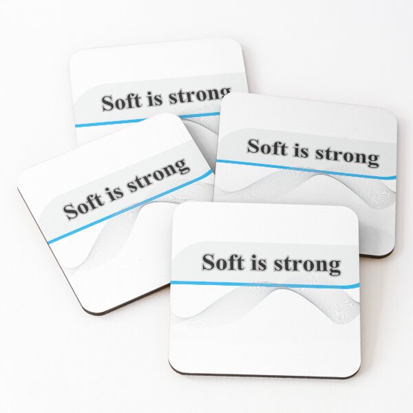 Item preview, Soft Is Strong – Strength in Kindness, Power in Sensitivity designed and sold by Happyfreedom.