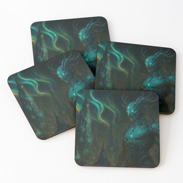 Item preview, Sentinel of the Neon Spires designed and sold by VA Design.