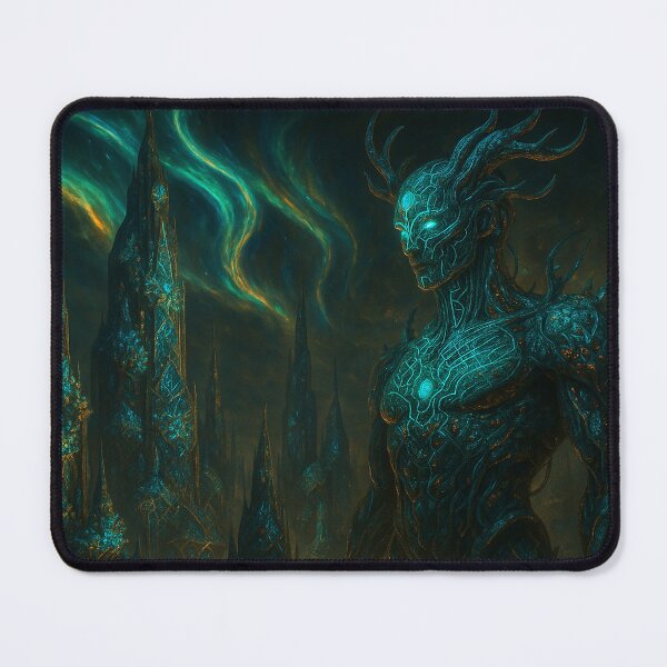 Item preview, Sentinel of the Neon Spires designed and sold by VA Design.