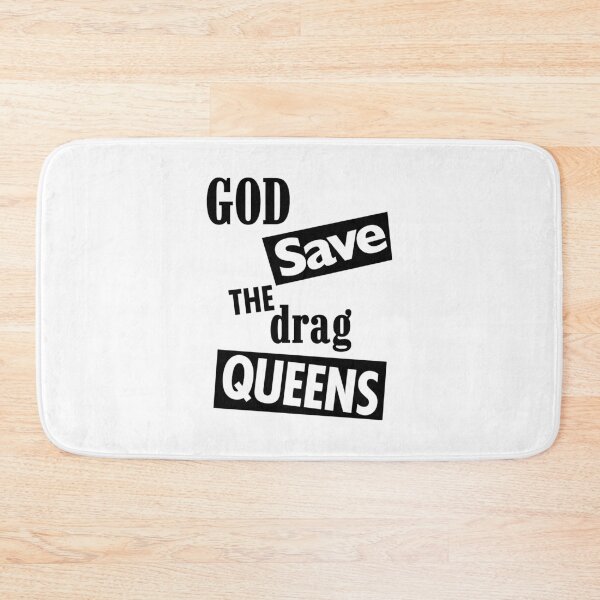 Item preview, God save the DRAG Queens - black designed and sold by Thelittlelord.
