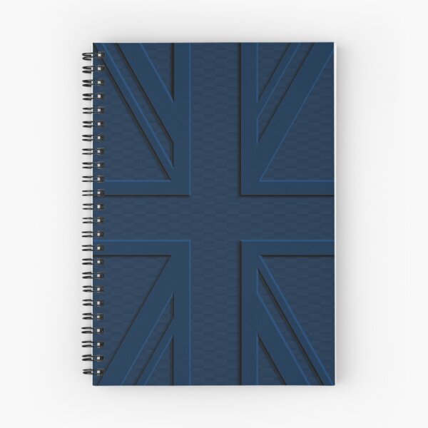 Item preview, Deep Blue Union Jack Carbon Blue Mini Cooper 3D British Flag designed and sold by UnnecessaryLuck.