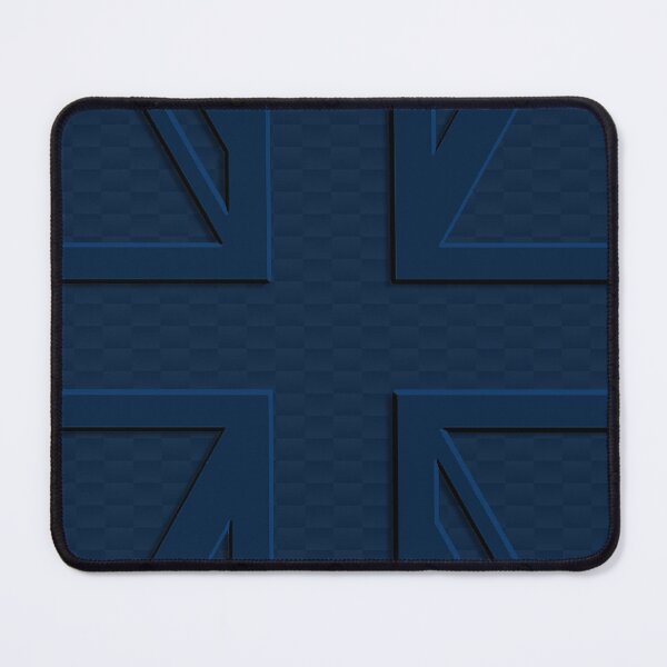 Item preview, Deep Blue Union Jack Carbon Blue Mini Cooper 3D British Flag designed and sold by UnnecessaryLuck.