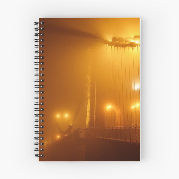 Item preview, Foggy Menai Suspension Bridge designed and sold by Tim Snow.