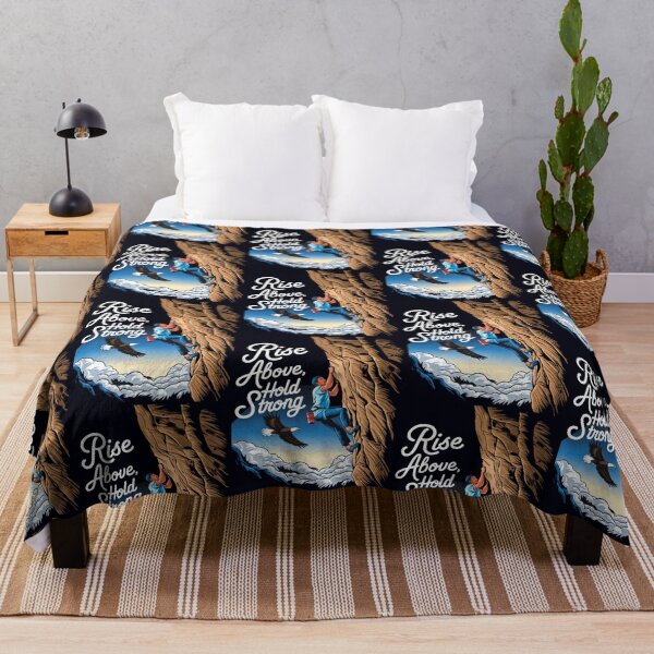 Item preview, Rise Above Hold Strong – Mountain Strength Mindset designed and sold by Taans-Creation.