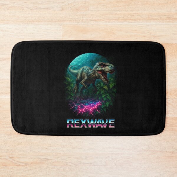 Item preview, REXWAVE – Allosaurus Neon Pursuit designed and sold by SUNAGIMO9999.