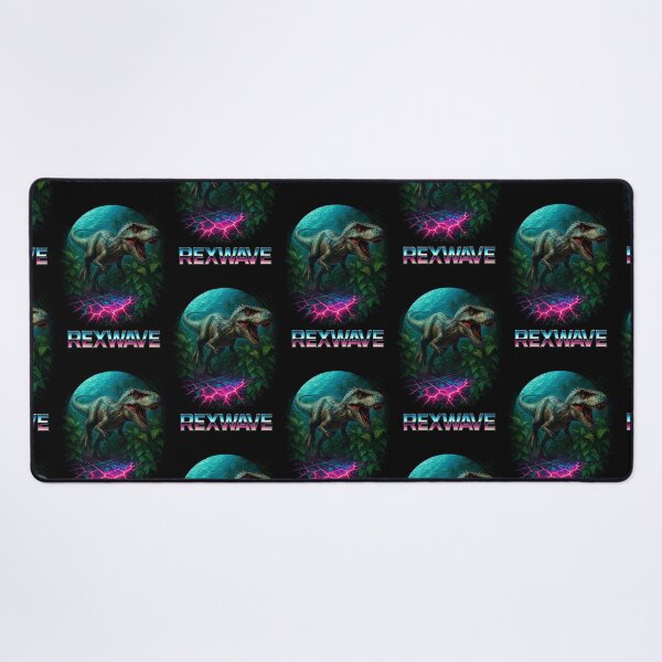 Item preview, REXWAVE – Allosaurus Neon Pursuit designed and sold by SUNAGIMO9999.