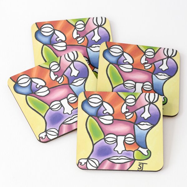 Item preview, Abstract faces designed and sold by sarahsmith318.