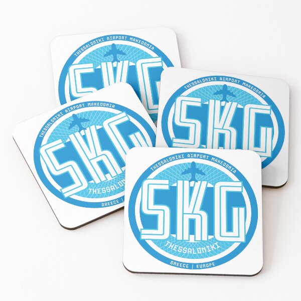 Item preview, Airport Badge Sticker SKG Thessaloniki designed and sold by avionuts.