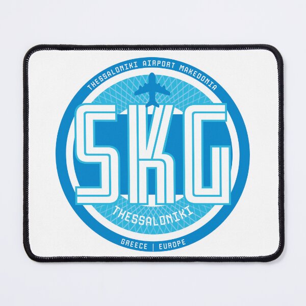 Item preview, Airport Badge Sticker SKG Thessaloniki designed and sold by avionuts.