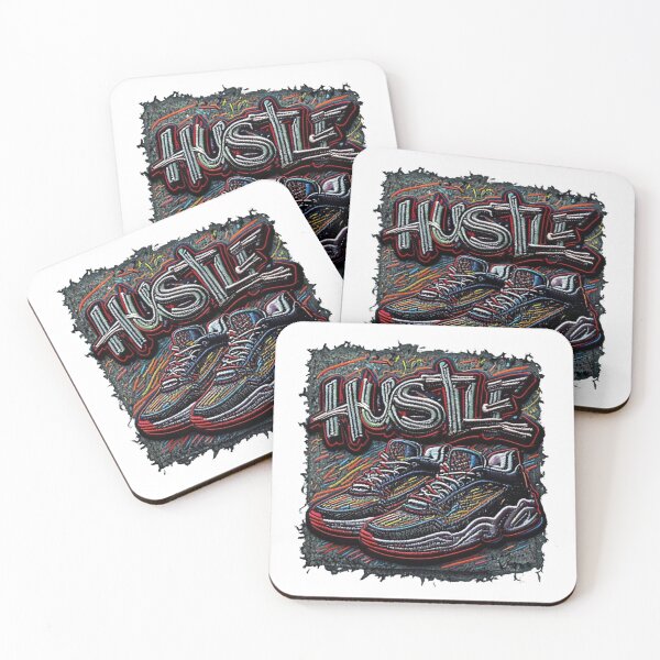 Item preview, HUSTLE Stitch Drop – Raw Motion Falcon-Frequency Drop-Premium Cool Trendy Best Gift designed and sold by Imaginarium of Chaos falcon88 .