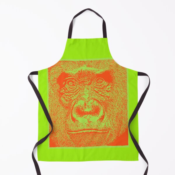 Item preview, Worried Ape ～ variation Red designed and sold by SpaceCatVisions.
