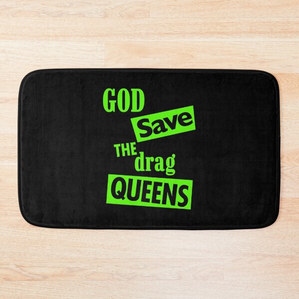 Item preview, God save the DRAG Queens - brat green designed and sold by Thelittlelord.