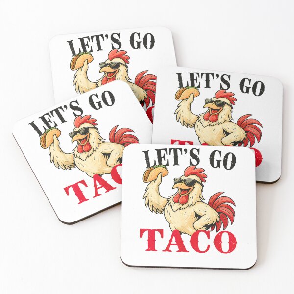 Item preview, Let’s Go Taco – Retro Vibes, Let’s Go Taco designed and sold by Mohamed Amine Kadri.