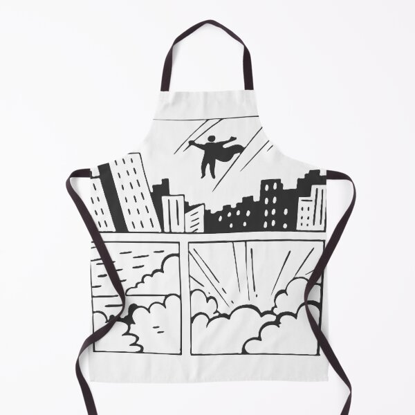 Item preview,  “Superhero in an Epic Comic Strip” designed and sold by ART ATTACK ZONE.