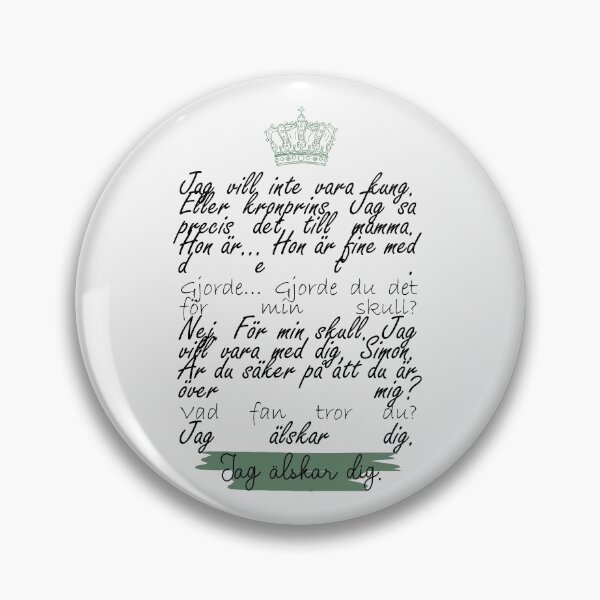 Item preview, Jag älskar dig. | young royals designed and sold by Pinu92.
