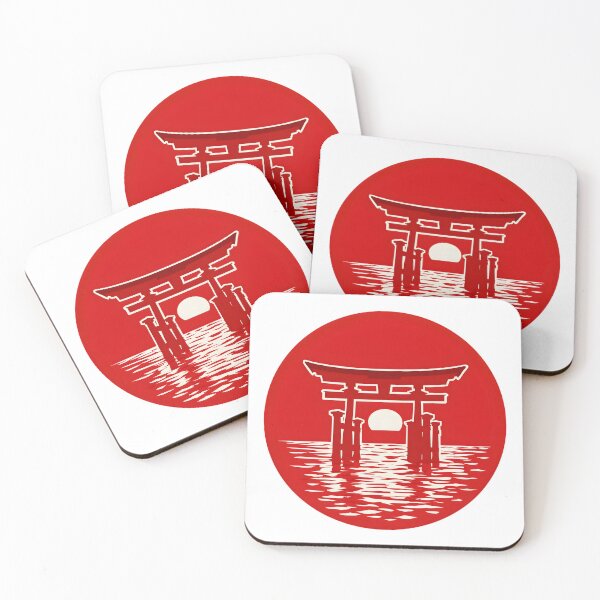 Item preview, Red Torii Gate designed and sold by IssaraStudio.