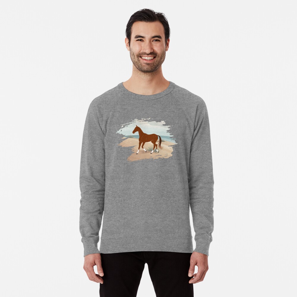 Aperçu de l'œuvre Sweatshirt léger créée et vendue par WebEquitation.