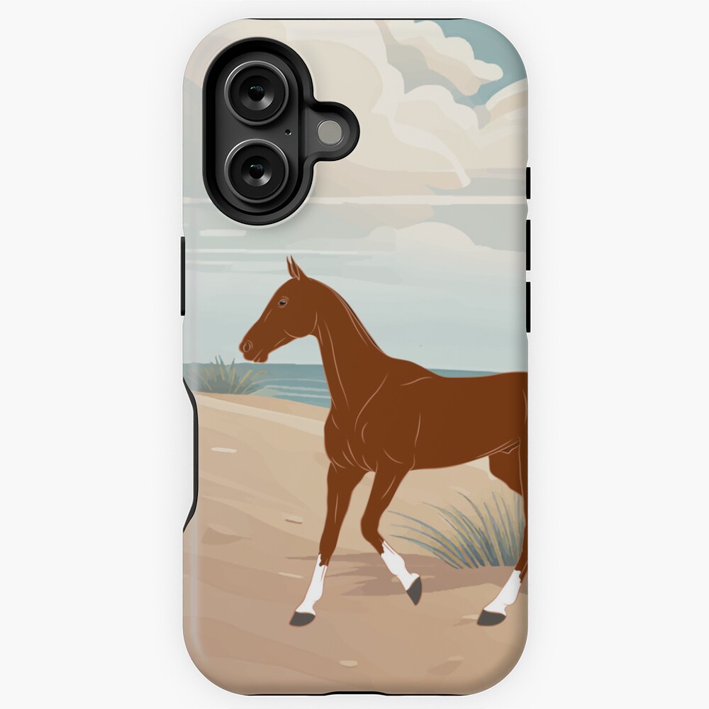 Aperçu de l'œuvre Coque antichoc Magsafe pour iPhone créée et vendue par WebEquitation.