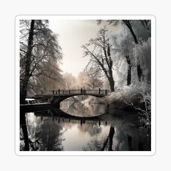 Item preview, Silent Winter Overpass designed and sold by palmyst.