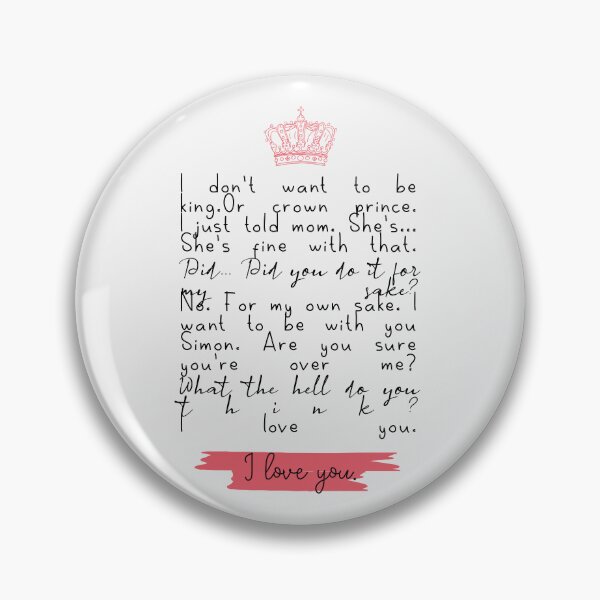 Item preview, I love you. | young royals designed and sold by Pinu92.