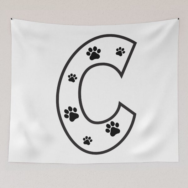 Item preview, Paw print alphabet designed and sold by broadwaygirl142.