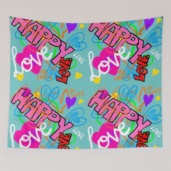 Item preview, Love Graffiti designed and sold by Victoria Lochore Art.