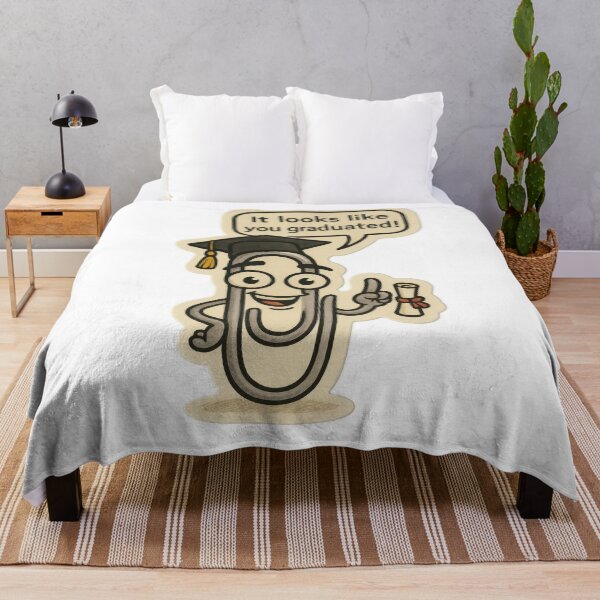 Item preview, Paperclip Graduation Art designed and sold by Trendy Sticker & Merch Collection - Express Yourself.