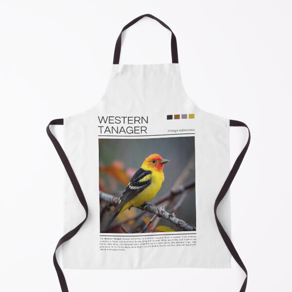 Item preview, Western Tanager designed and sold by StudioRedKoala.