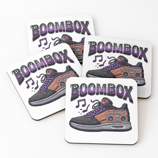 Item preview, BOOMBOX Sole– 80s Beats & Kicks Falcon-Frequency Drop-Premium Cool Trendy Best Gift designed and sold by Imaginarium of Chaos falcon88 .