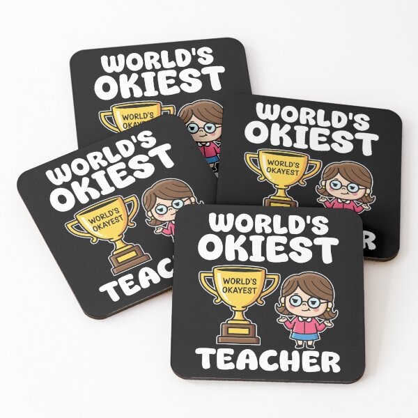 Item preview, WORLD'S OKIEST TEACHER - TEACHER GIFT designed and sold by KEF Custom.
