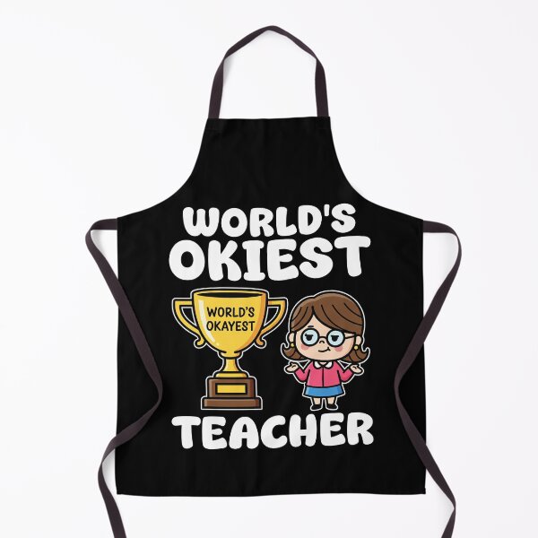 Item preview, WORLD'S OKIEST TEACHER - TEACHER GIFT designed and sold by KEF Custom.