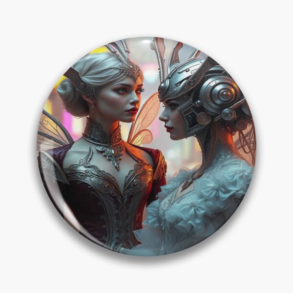Artikelvorschau, Neo-Victorian Cyborg Fabelwesen – A mesmerizing fusion of steampunk elegance & futuristic mythology entworfen und verkauft von FotoworldEdel.