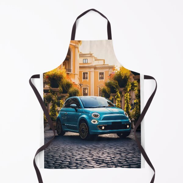 Item preview, Compact Urban Car Shining In Sunlit Italian Courtyard designed and sold by RevUpDesign.