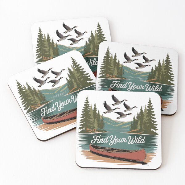 Item preview, Find Your Wild - Canoe Adventure designed and sold by MrERNST.