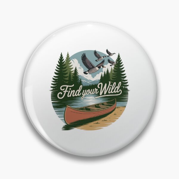 Item preview, Find Your Wild - Canoe Adventure designed and sold by MrERNST.