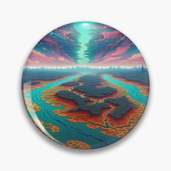 Item preview, Strange Wasteland With a Sky River designed and sold by Korral.