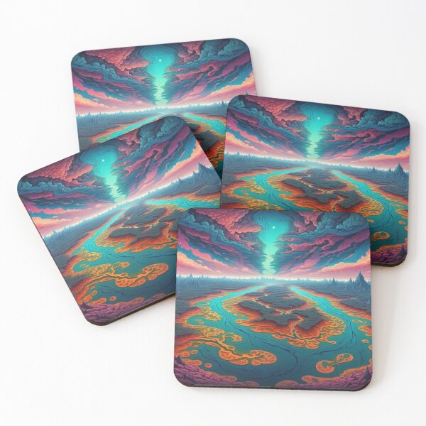 Item preview, Strange Wasteland With a Sky River designed and sold by Korral.